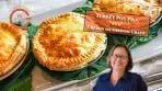 Turkey Pot Pies with Creamy Mushroom Gravy