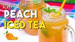 Ultimate Peach Iced Tea Recipe - Easy Drinks at Home #Ad