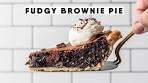 ULTRA-INDULGENT Chocolate Brownie Pie