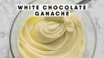 ULTRA SMOOTH White Chocolate Ganache Frosting
