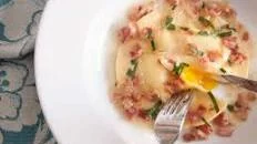 Uovo in Raviolo (Runny Egg Yolk Ravioli) Recipe