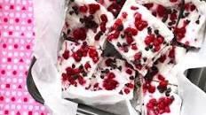 Valentines Day Coconut & Chocolate Yogurt Bark