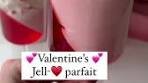 Valentines Jell-❤️ Parfait All you need is Strawberry Jello and ...
