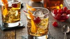 Vanilla Bean Old Fashioned Cocktail