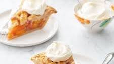 Vanilla Bean Peach Pie