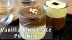 Vanilla Chocolate Pudding | Easy Pudding