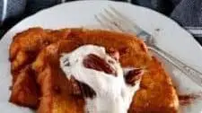 Vegan Pumpkin French Toast with Chai Whipped Cream