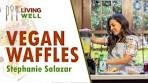 Vegan Soy Waffles, Berry Sauce & Almond Butter - Stephanie ...