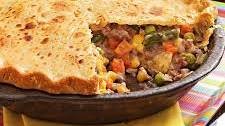 Vegetable Beef Pie