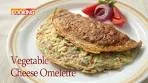 Vegetable Cheese Omelette | Home Cooking