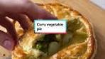 Vegetarian Curry Vegetable Pie Recipe