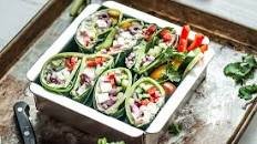 Vegetarian Greek Collard Wraps