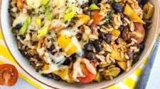 Veggie burrito bowls