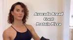 Viral Avocado Bread Crust Protein Pizza - Save and Share ...