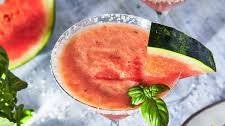 Watermelon Basil Cocktail