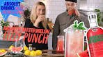 Watermelon Fizzy Punch | Watermelon Vodka Drinks | Absolut ...