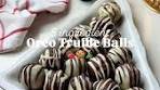Whipping up a batch of these Oreo Balls because your girl ...