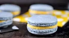 White Chocolate Ganache Mango Macarons