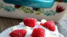 White Chocolate Raspberry Poke Cake