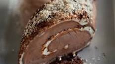 Whittaker’s Dark Chocolate and Frangelico Pavlova Roulade