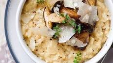 Wild Mushroom Risotto with Egg