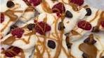 Yogurt Bark with Cookie Butter Drizzle Recipe