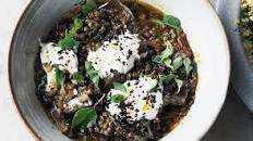 Yotam Ottolenghi Puy Lentil & Aubergine Stew | Recipe from SIMPLE