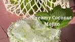 You have to try this Creamy Coconut Mojito, its seriously so ...