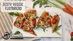 Zesty Veggie Flatbread