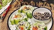 🥒 Cucumber rolls (ready in 20 minutes)
