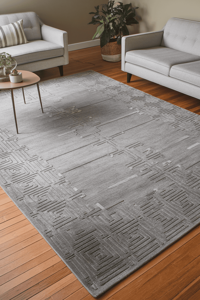 Stylish Grey Area Rug Stylish Grey Area Rug