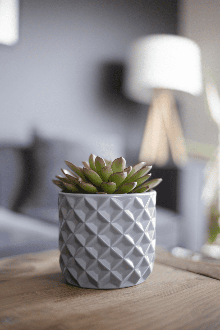 Trendy Grey Planters Trendy Grey Planters