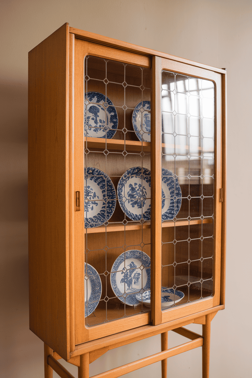 Mid-Century Modern China Cabinet