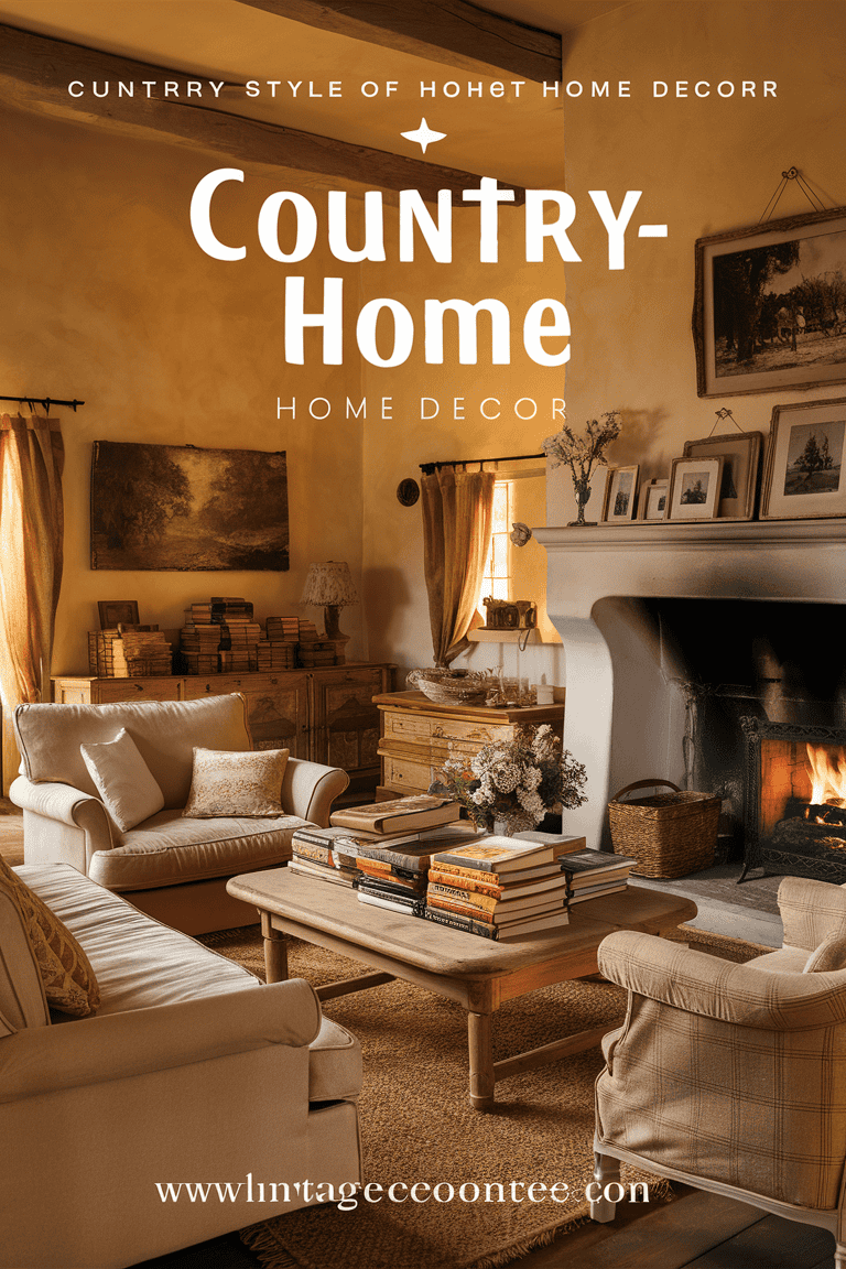 home decor style country