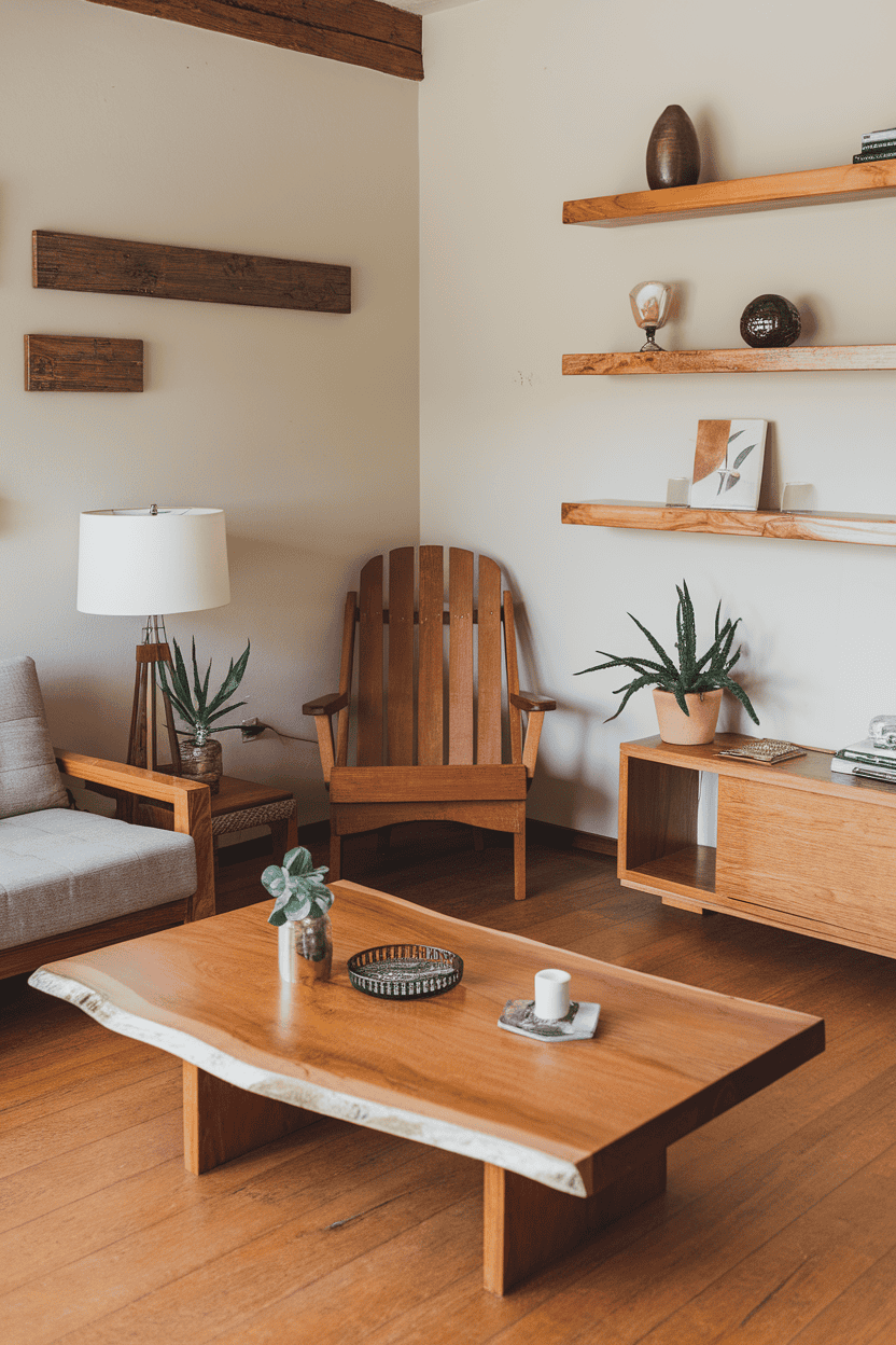 Wooden Accents and Accessories