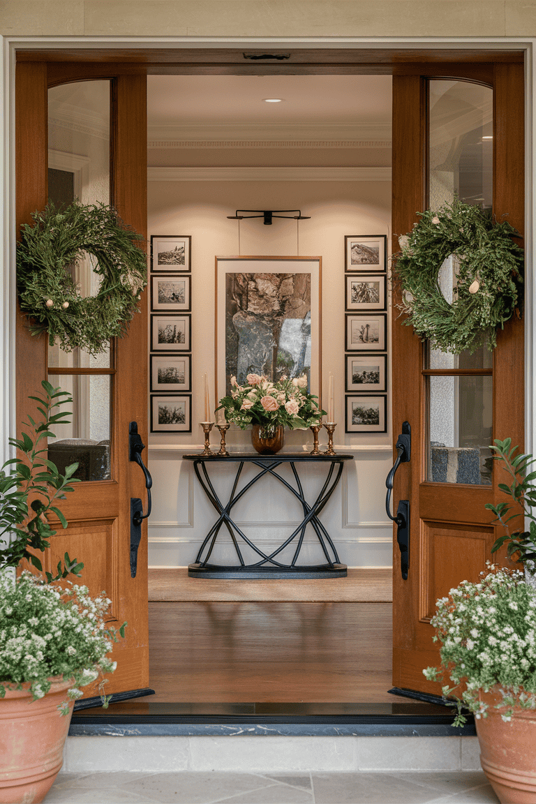 home entrance decoration
