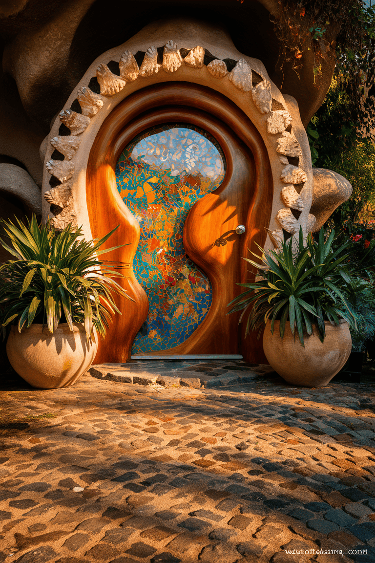 home entrance unique