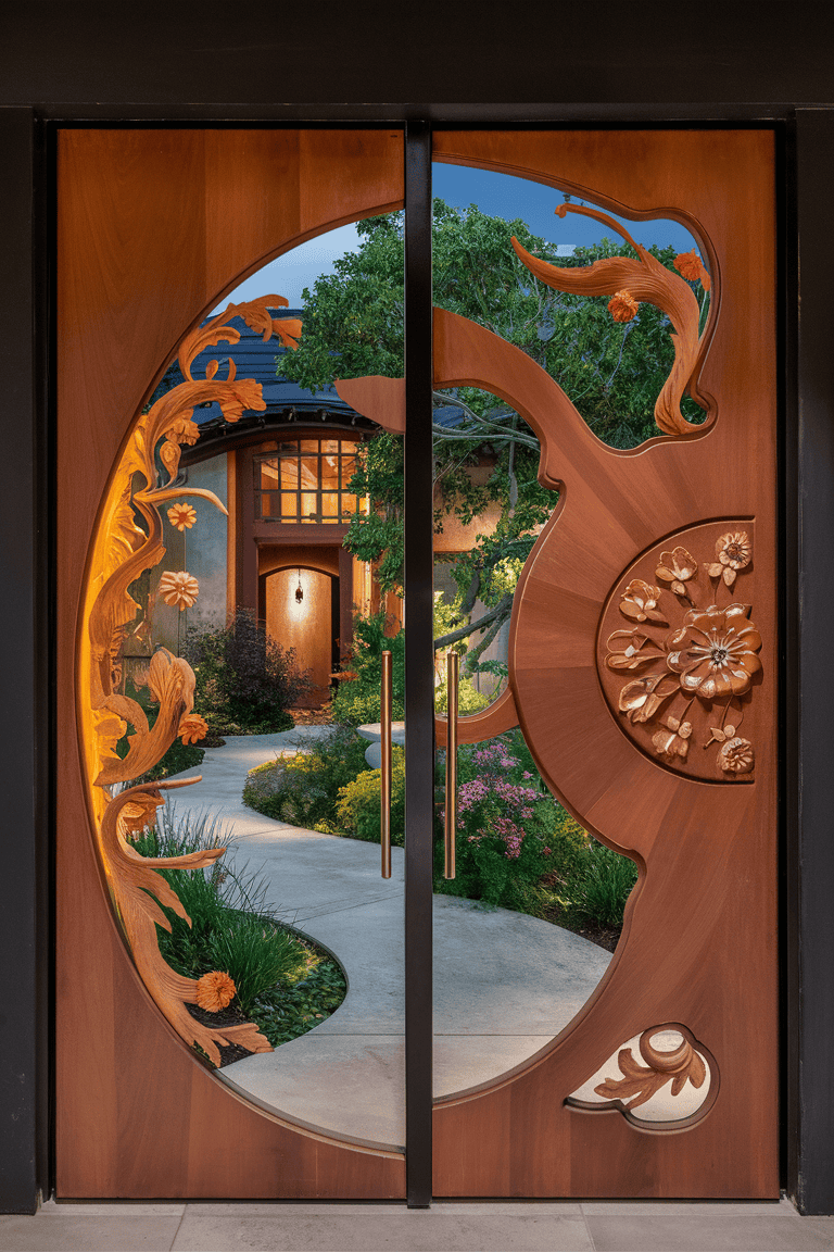 home entrance unique