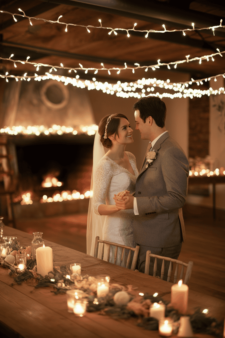 home lighting wedding