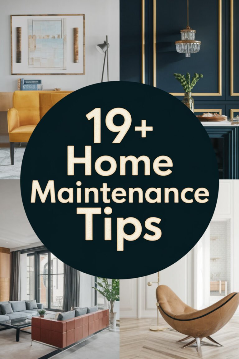 Eco Friendly Couple Home Maintenance Tips Reference: 19 Essential Home Maintenance Tips To Keep Your Space Sparkling