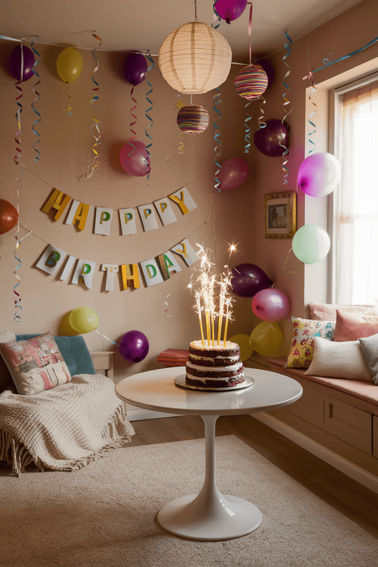 home room decoration birthday