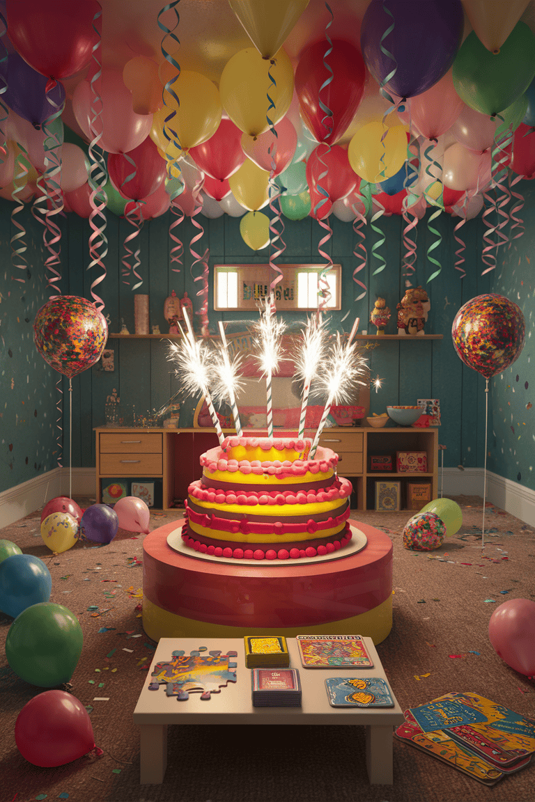 home room decoration birthday