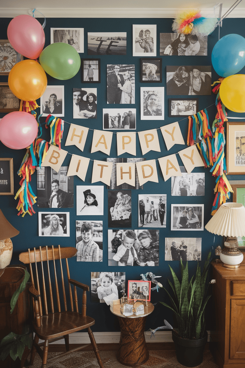 Photo Wall of Memories