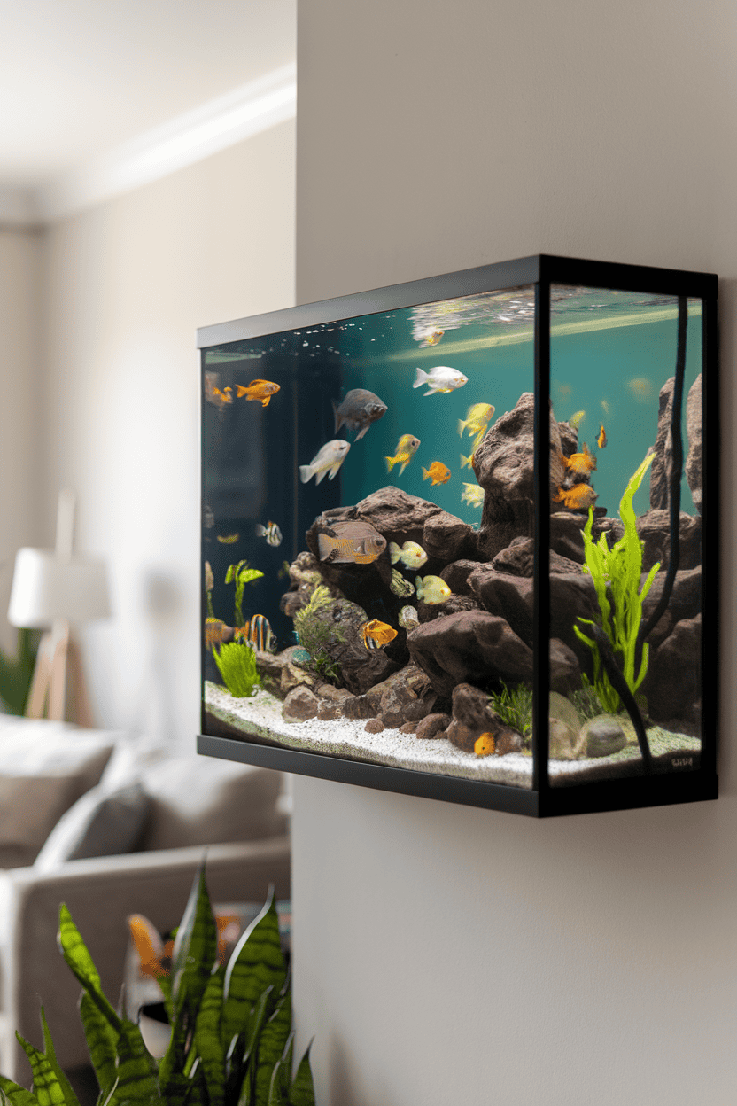 Framed Fish Art