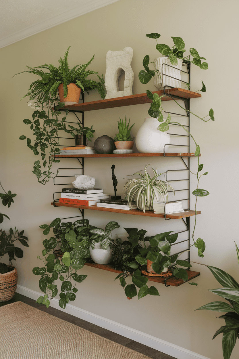 Plant Shelves: Greenery on Display