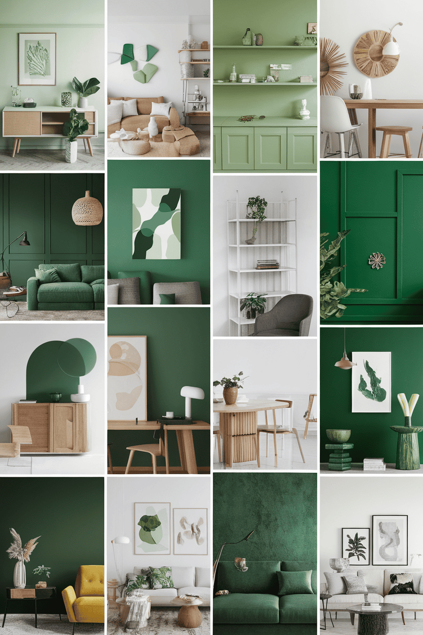 Green Wallpaper: A Bold Statement
