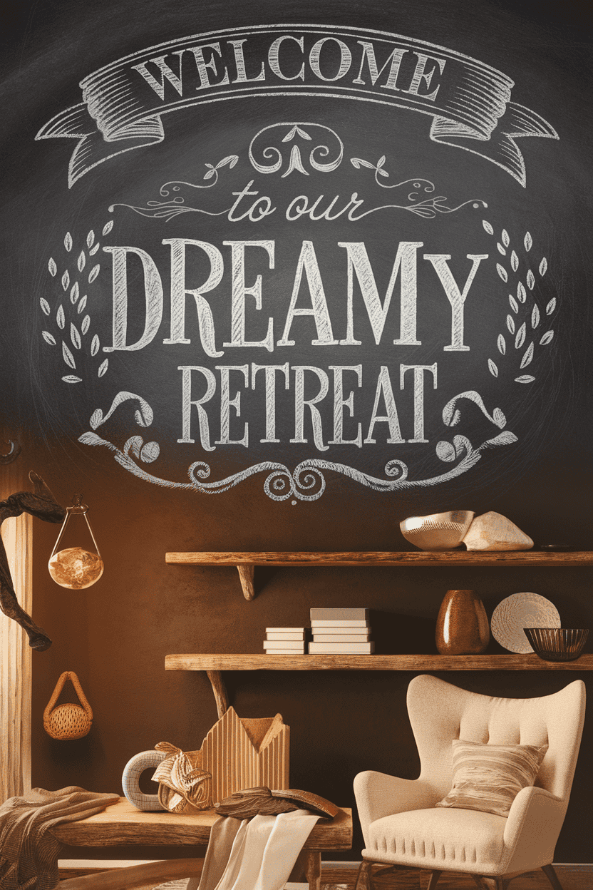 Chalkboard Wall Fun