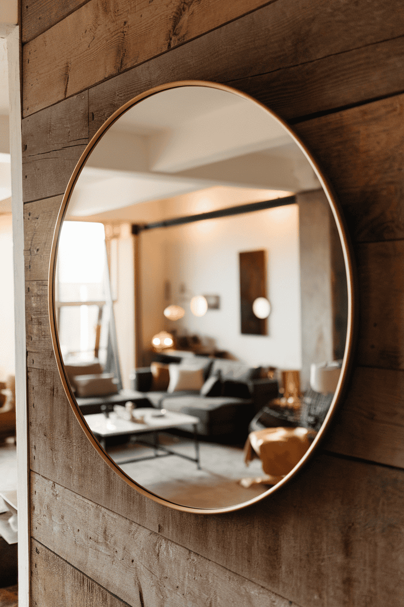Round Wall Mirror
