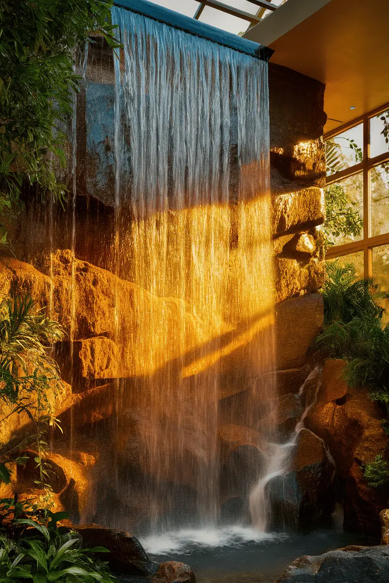 home wall waterfall home wall waterfall