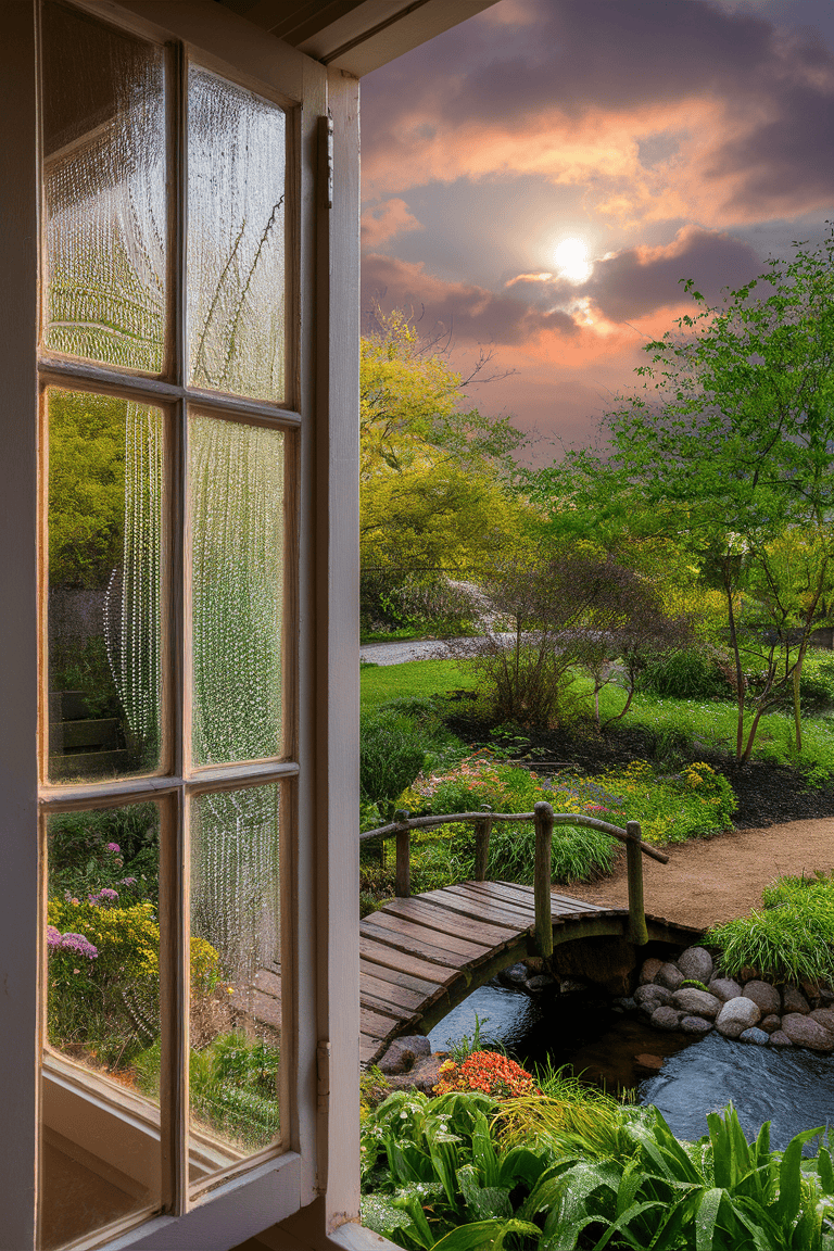 home window background